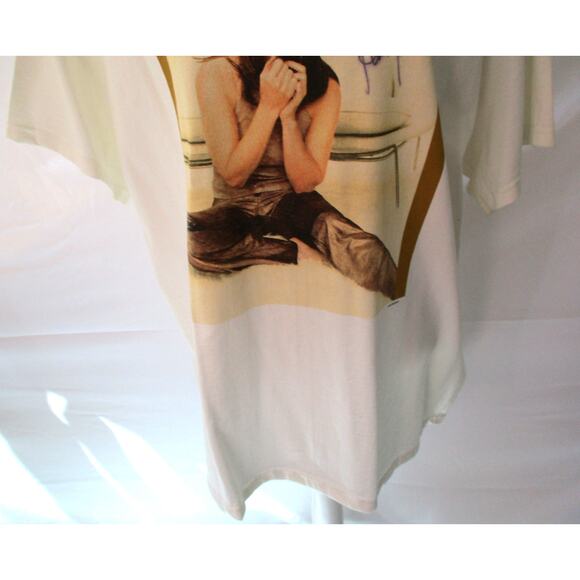 Pam Tillis White Autographed Thunder & Roses Concert T-Shirt 2001 Size XL - Picture 4 of 9